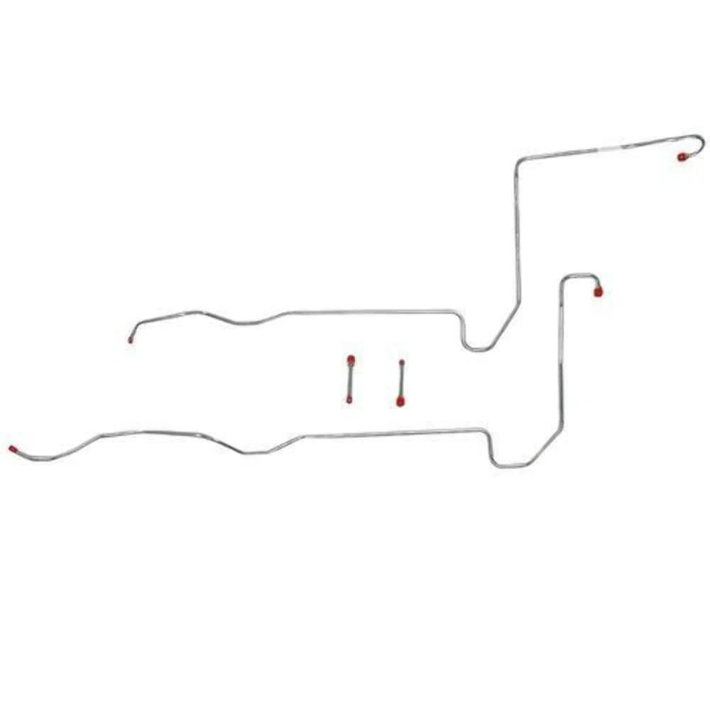 1963 Ford Thunderbird Transmission Cooler Line Kit MX Transmission Steel STC6301OM